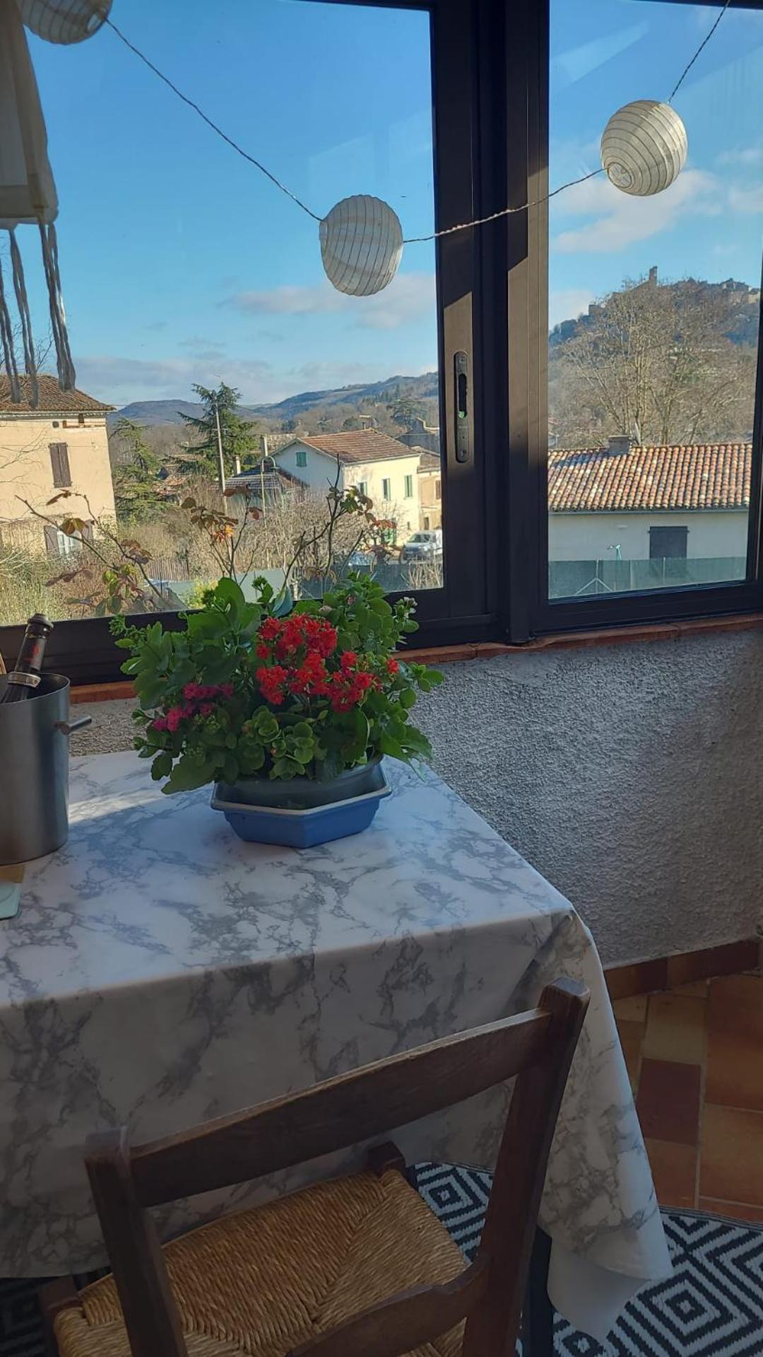La Jolie Vue Et La Maison De La Tour- Cordes-Sur-Ciel Les Cabannes  ภายนอก รูปภาพ